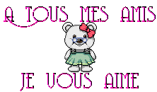 a tous mes amis je vous aime